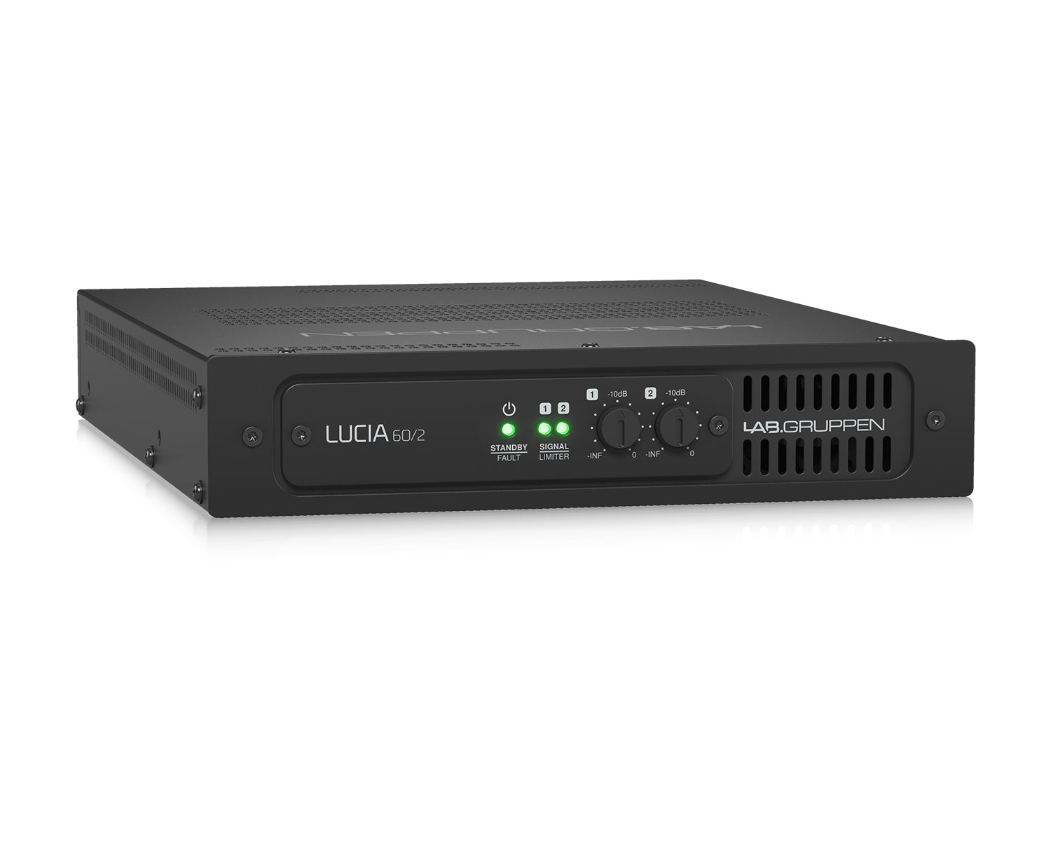 LAB602M - Lab Gruppen LUCIA 60 or 2M 2 Channel Compact Matrix Amplifier 2x30W and DSP Image 3