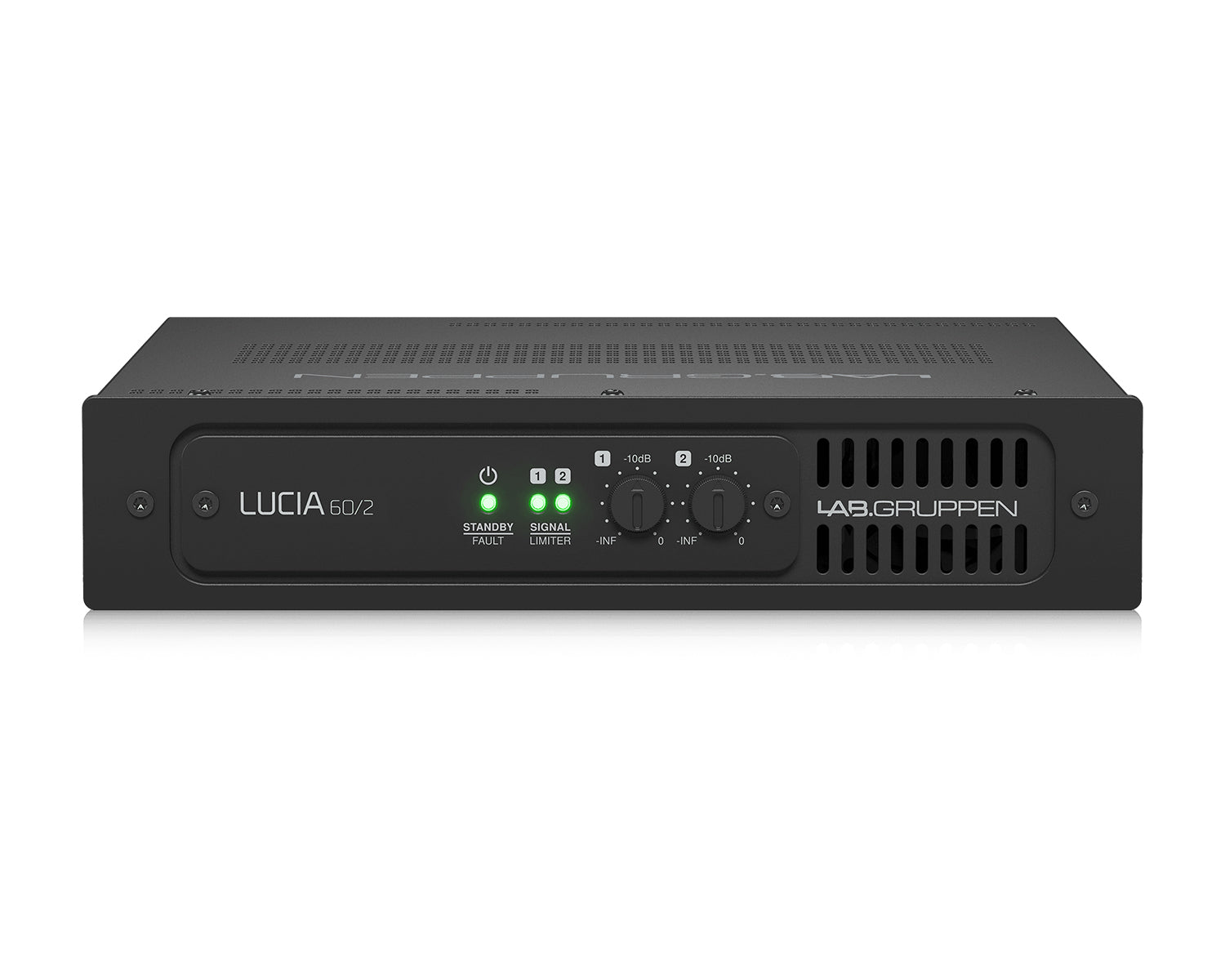 LAB602 - Lab Gruppen LUCIA 60 or 2 2 Channel Compact Amplifier 2x30W and DSP Image 1