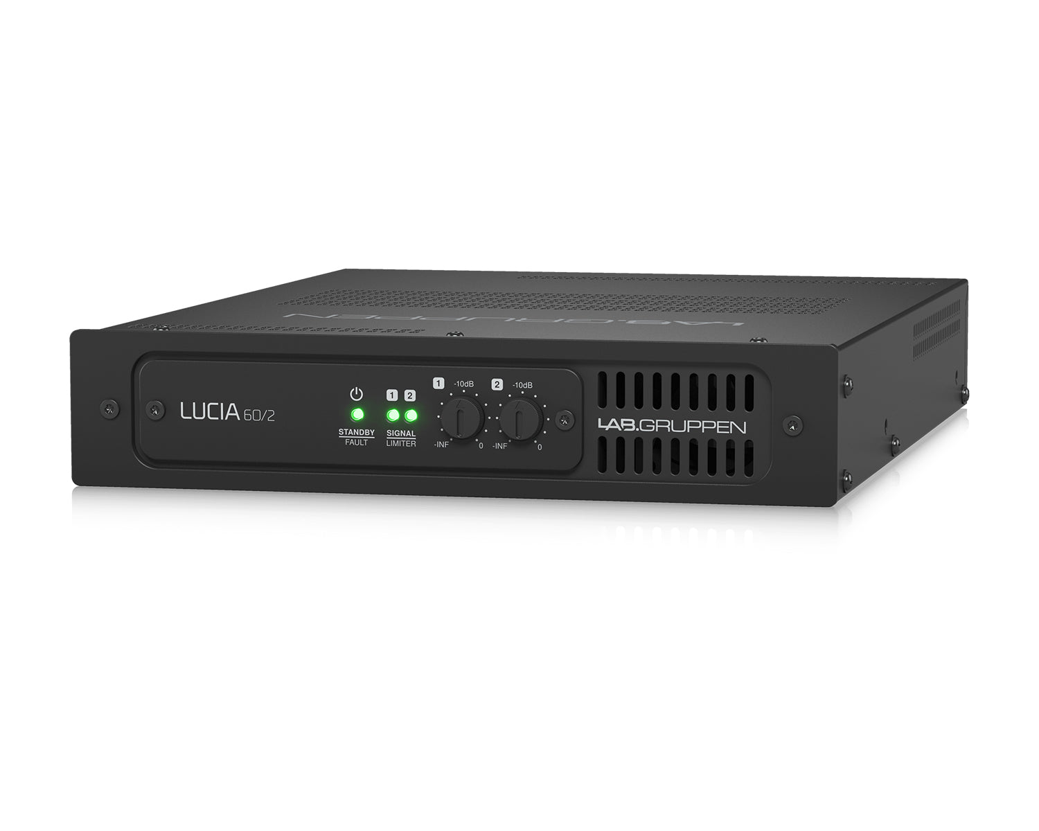 LAB602 - Lab Gruppen LUCIA 60 or 2 2 Channel Compact Amplifier 2x30W and DSP Image 3