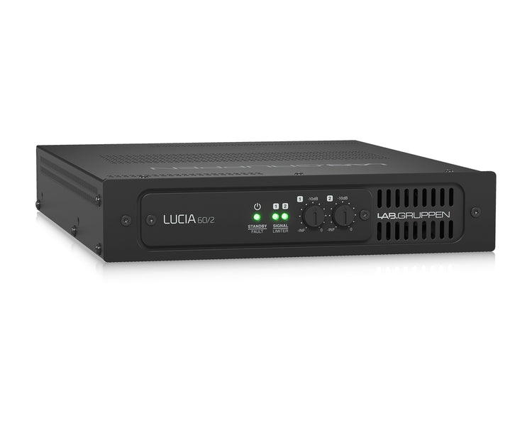 LAB602 - Lab Gruppen LUCIA 60 or 2 2 Channel Compact Amplifier 2x30W and DSP Image 4