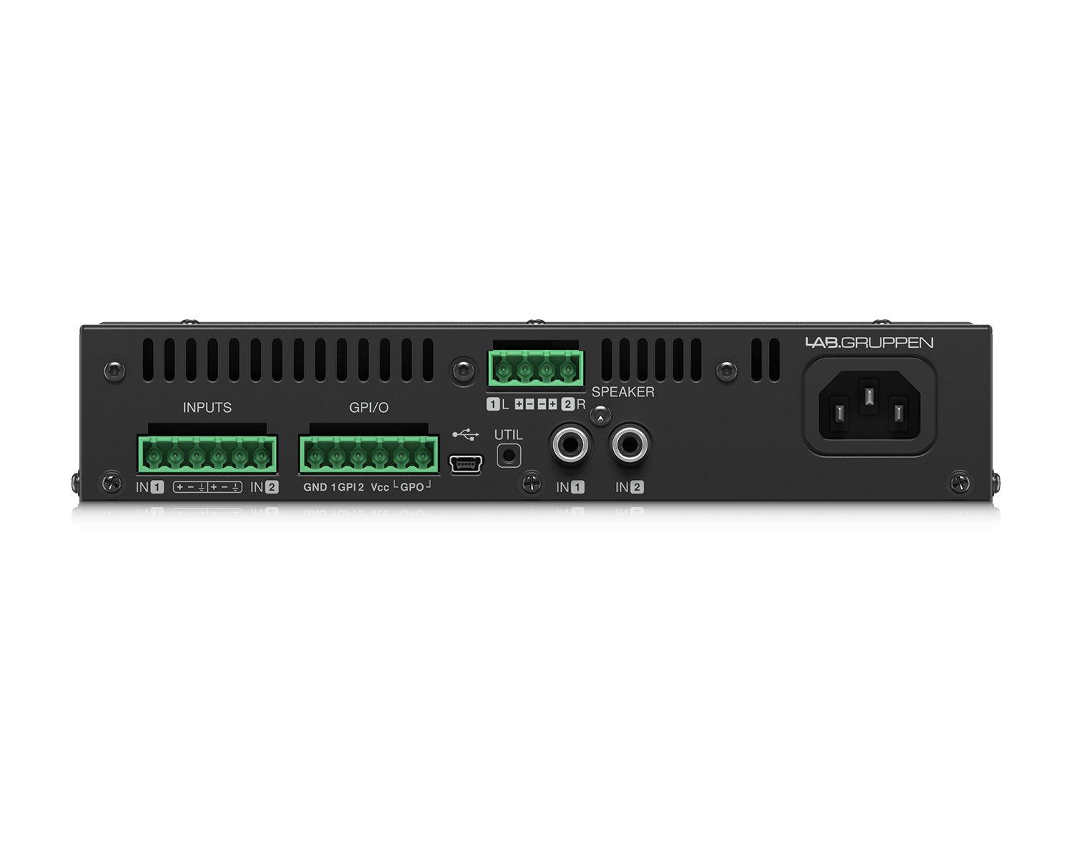 LAB602 - Lab Gruppen LUCIA 60 or 2 2 Channel Compact Amplifier 2x30W and DSP Image 5