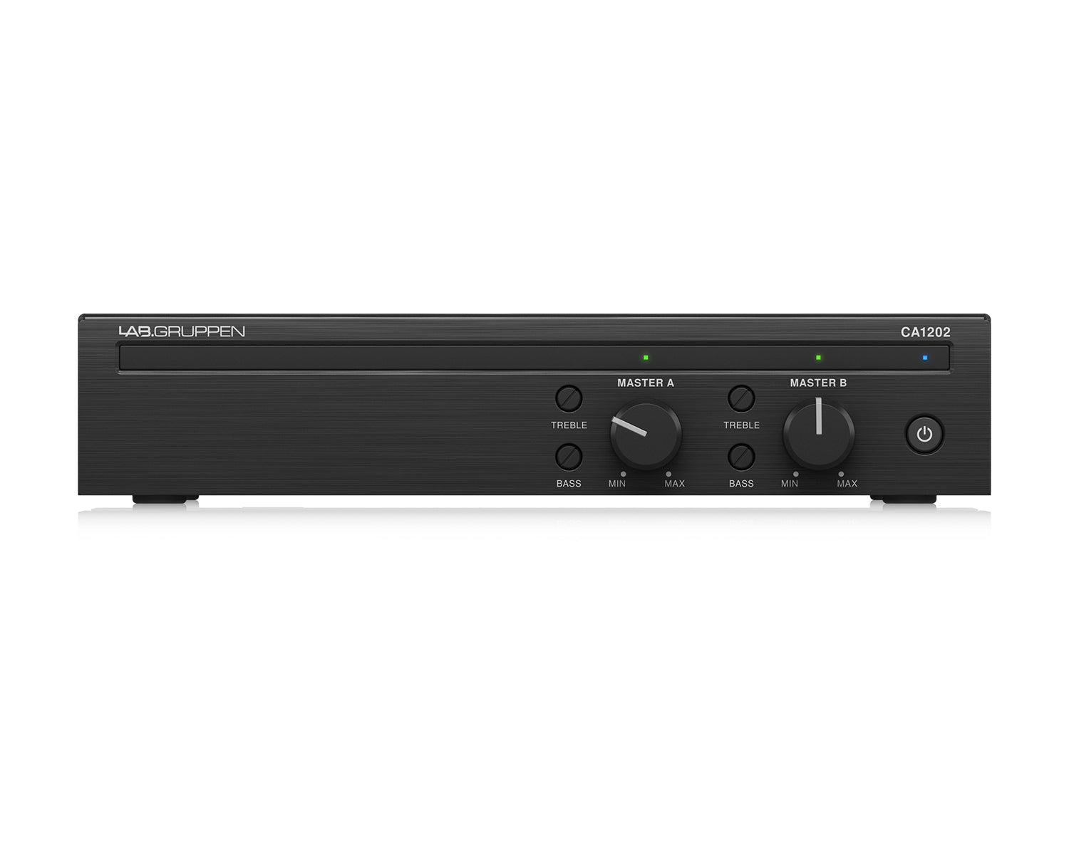 LABCA1202 - Lab Gruppen CA1202 Commercial Amplifier with Direct Drive 2x120W 100V Image 1