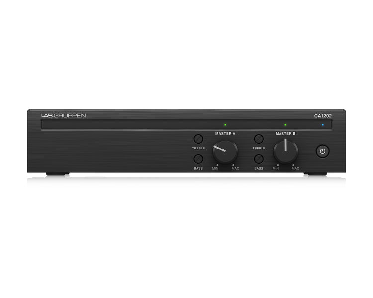 LABCA1202 - Lab Gruppen CA1202 Commercial Amplifier with Direct Drive 2x120W 100V Image 1
