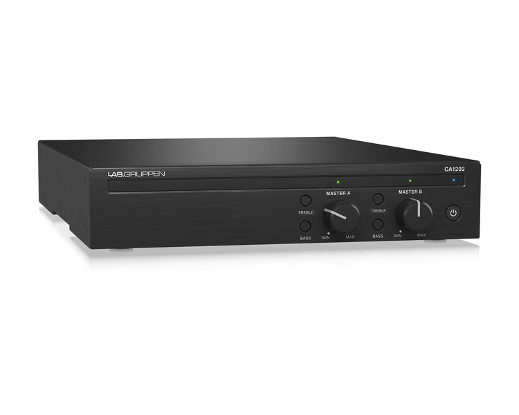 LABCA1202 - Lab Gruppen CA1202 Commercial Amplifier with Direct Drive 2x120W 100V Image 2