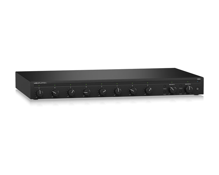 LABCM82 - Lab Gruppen CM82 Commercial Rack Mounted Mixer 8 In or 2 Out 19inch 1U Image 3