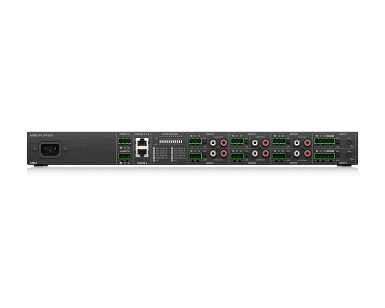 LABCM82 - Lab Gruppen CM82 Commercial Rack Mounted Mixer 8 In or 2 Out 19inch 1U Image 4