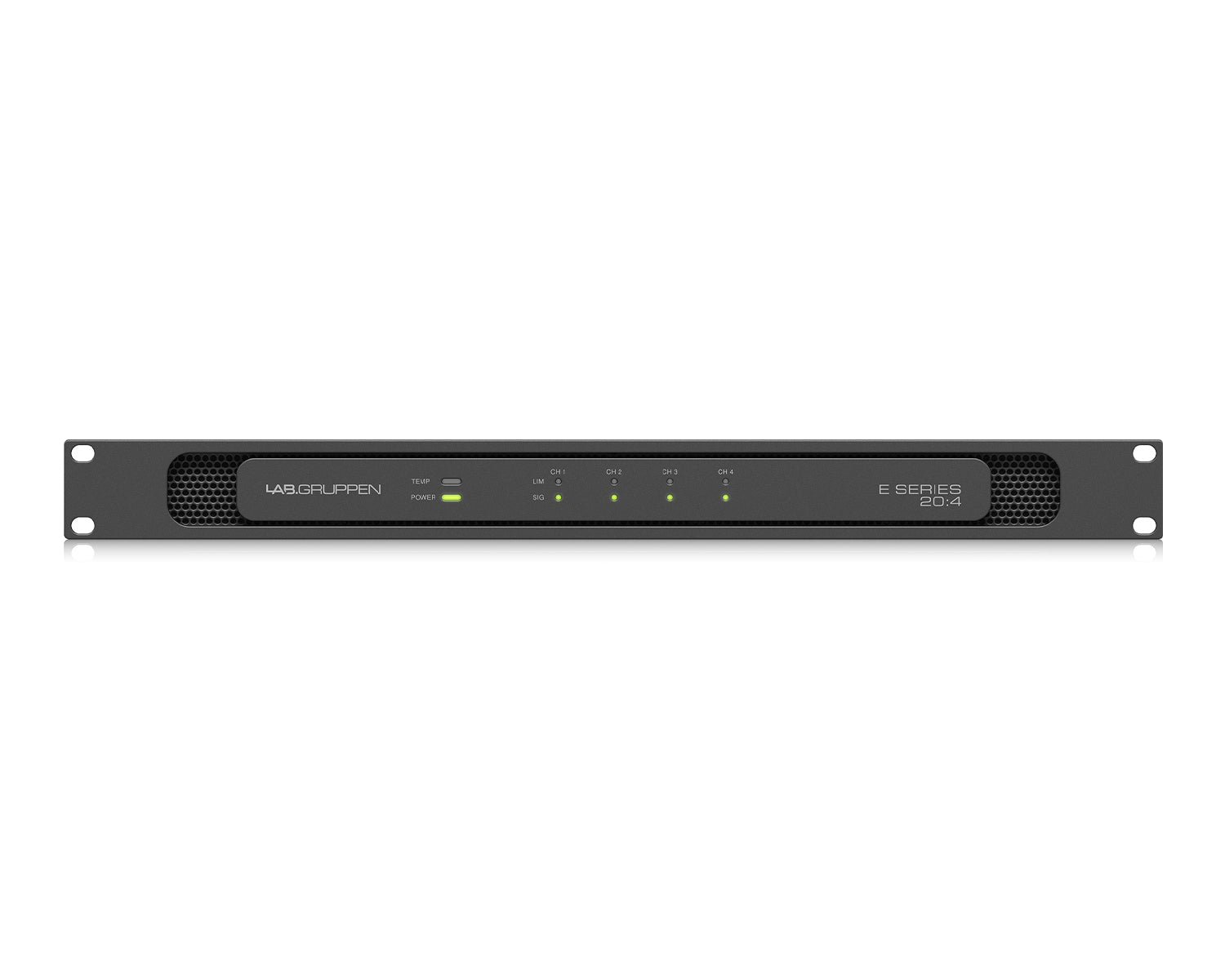 LABE204 - Lab Gruppen E 20:4 Energy Efficient Class D Amplifier 4x500W 19inch 1U Image 2