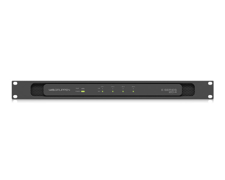 LABE204 - Lab Gruppen E 20:4 Energy Efficient Class D Amplifier 4x500W 19inch 1U Image 2