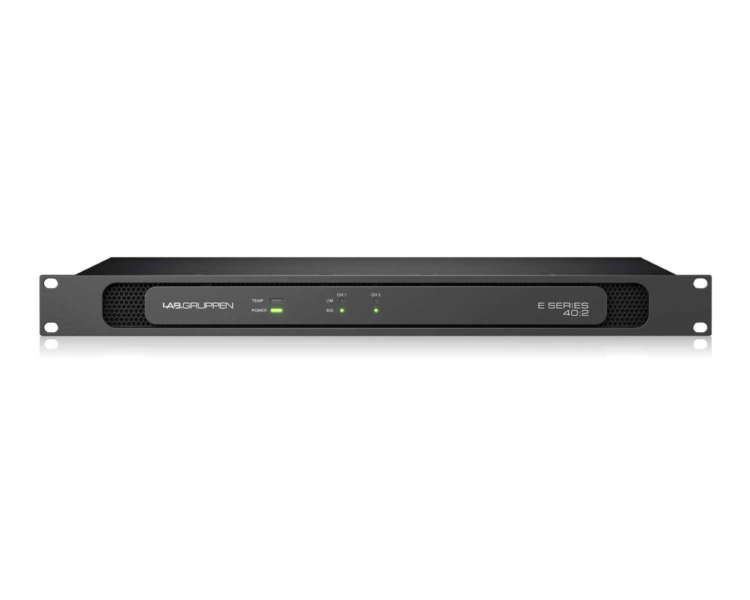 LABE402 - Lab Gruppen E 40:2 Energy Efficient Class D Amplifier 2x2000W 19inch 1U Image 1