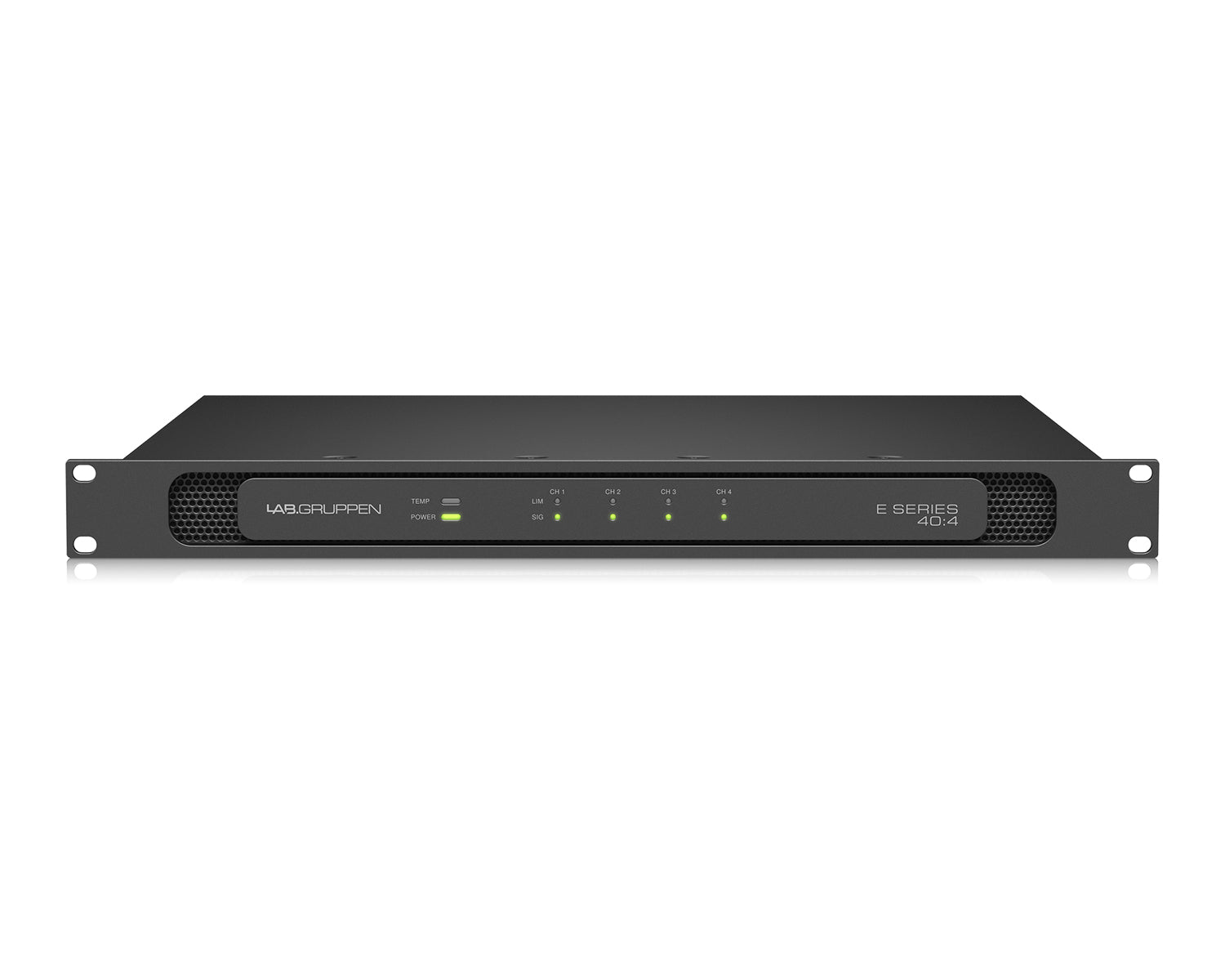 LABE404 - Lab Gruppen E 40:4 Energy Efficient Class D Amplifier 4x1000W 19inch 1U Image 1