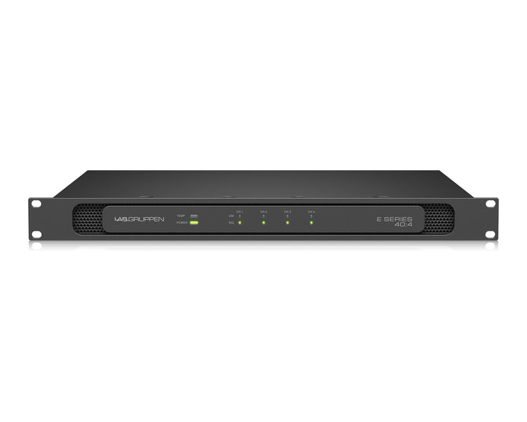 LABE404 - Lab Gruppen E 40:4 Energy Efficient Class D Amplifier 4x1000W 19inch 1U Image 1