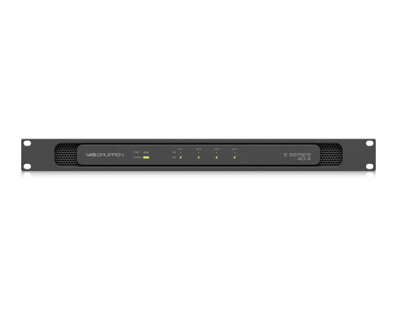 LABE404 - Lab Gruppen E 40:4 Energy Efficient Class D Amplifier 4x1000W 19inch 1U Image 2