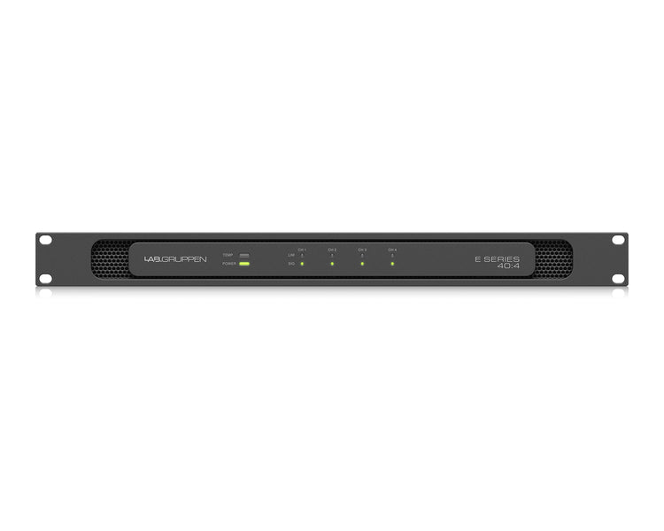 LABE404 - Lab Gruppen E 40:4 Energy Efficient Class D Amplifier 4x1000W 19inch 1U Image 2