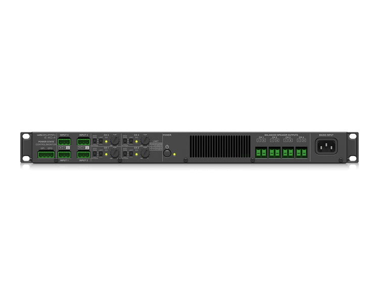 LABE404 - Lab Gruppen E 40:4 Energy Efficient Class D Amplifier 4x1000W 19inch 1U Image 5