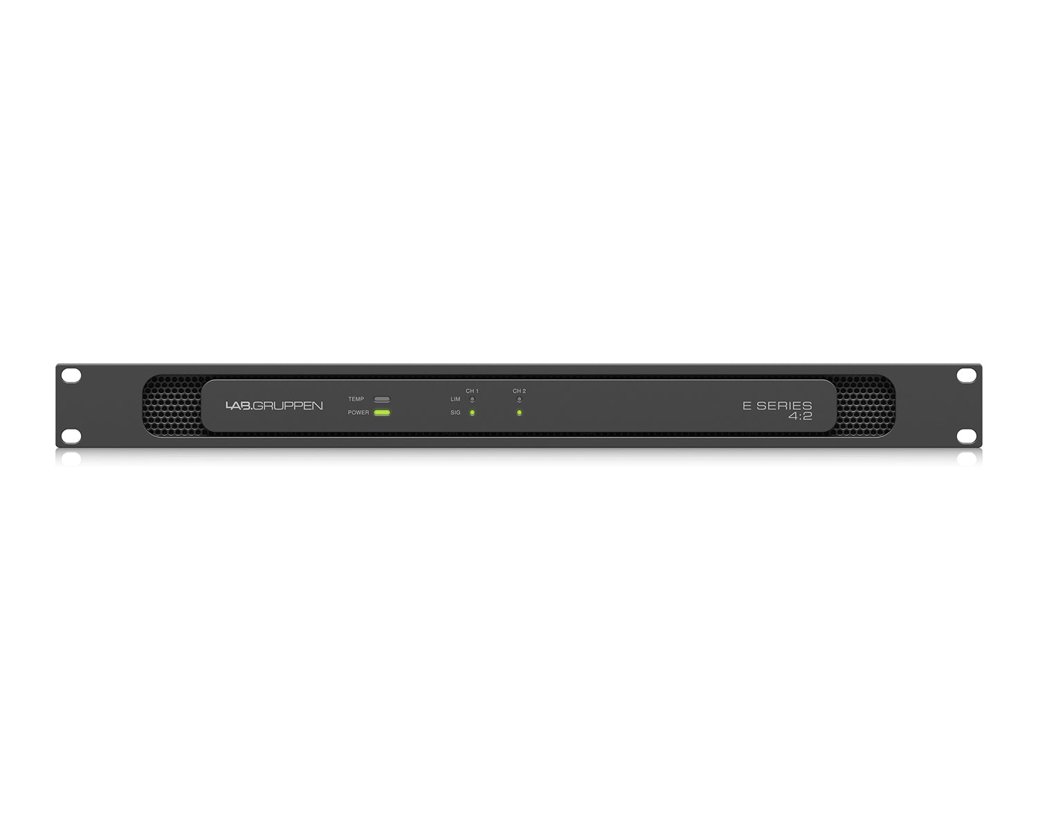 LABE42 - Lab Gruppen E4:2 Energy Efficient Class D Amplifier 2x200W 19inch 1U Image 2