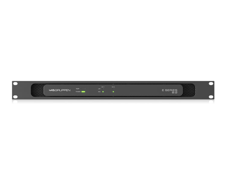 LABE82 - Lab Gruppen E8:2 Energy Efficient Class D Amplifier 2x400W 19inch 1U Image 2