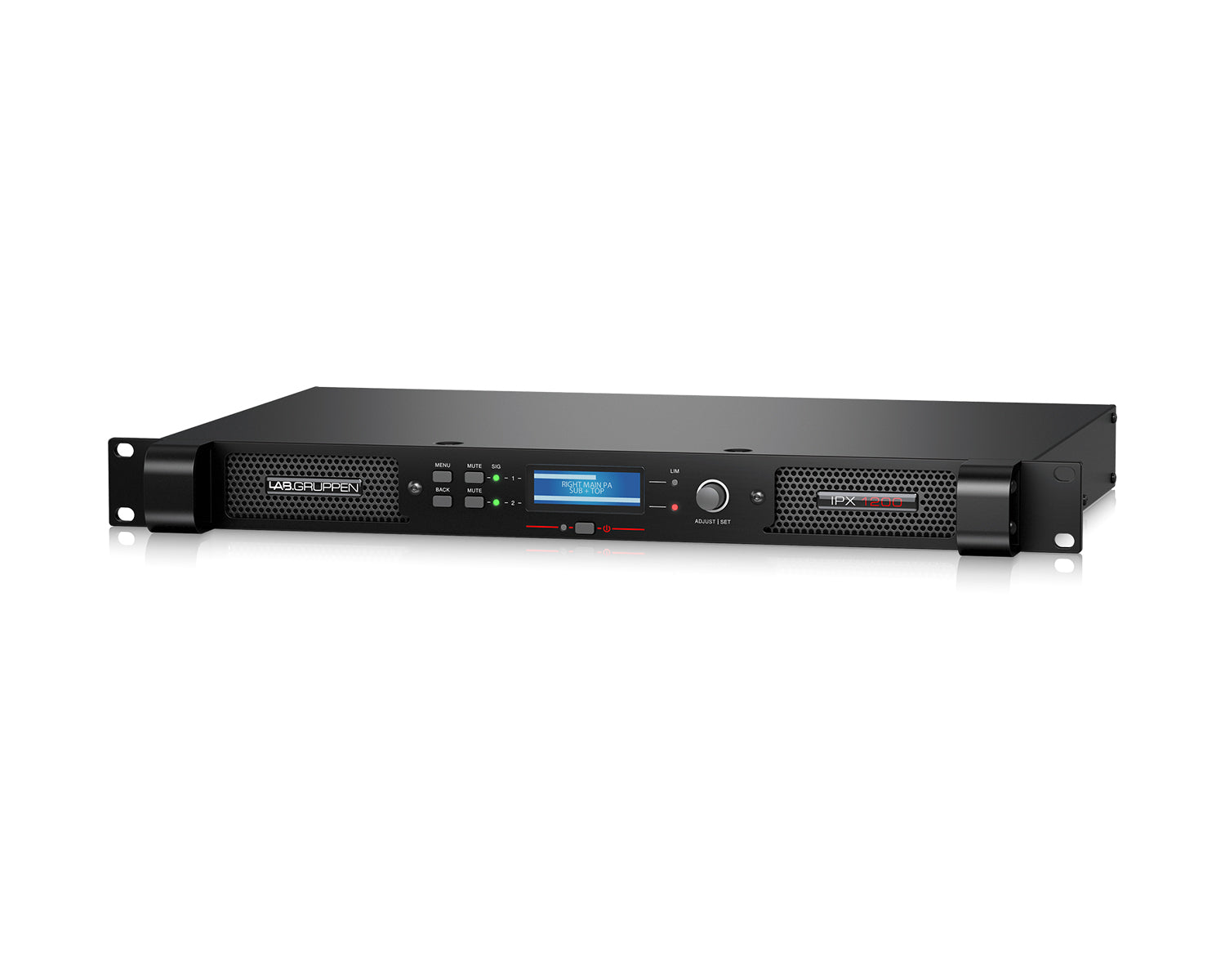 LABIPX1200 - Lab Gruppen IPX 1200 2 Channel Compact Power Amplifier with DSP 2x600W Image 3