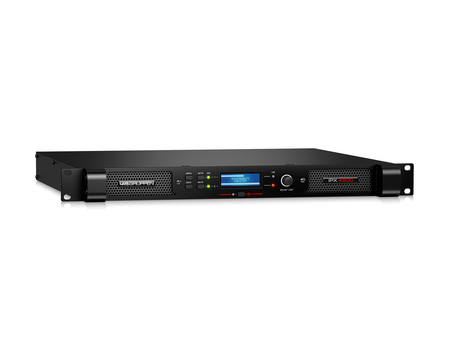LABIPX4800 - Lab Gruppen IPX 4800 2 Channel Compact Power Amplifier with DSP 2x2400W Image 3