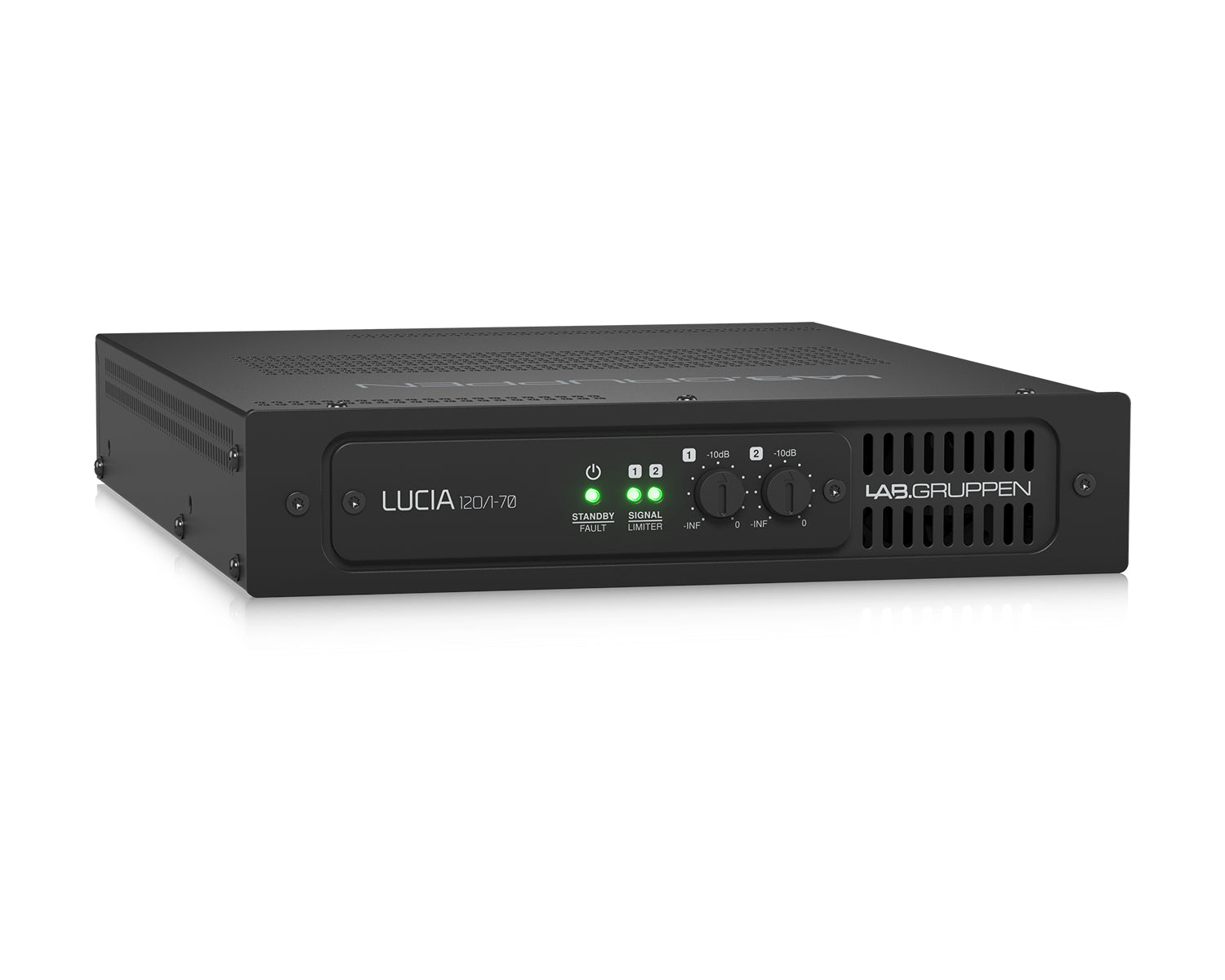 LABL120170 - Lab Gruppen LUCIA 120 or 1 70 1 Channel Compact Amplifier 1x120W and DSP Image 3