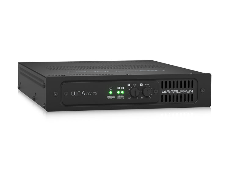 LABL120170 - Lab Gruppen LUCIA 120 or 1 70 1 Channel Compact Amplifier 1x120W and DSP Image 3