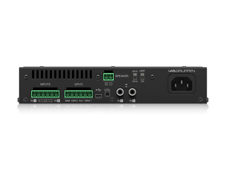 LABL120170 - Lab Gruppen LUCIA 120 or 1 70 1 Channel Compact Amplifier 1x120W and DSP Image 5