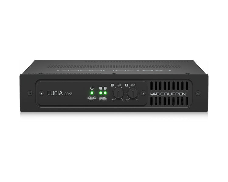 LABL1202M - Lab Gruppen LUCIA 120 or 2M 2 Channel Compact Matrix Amplifier 2x60W and DSP Image 1