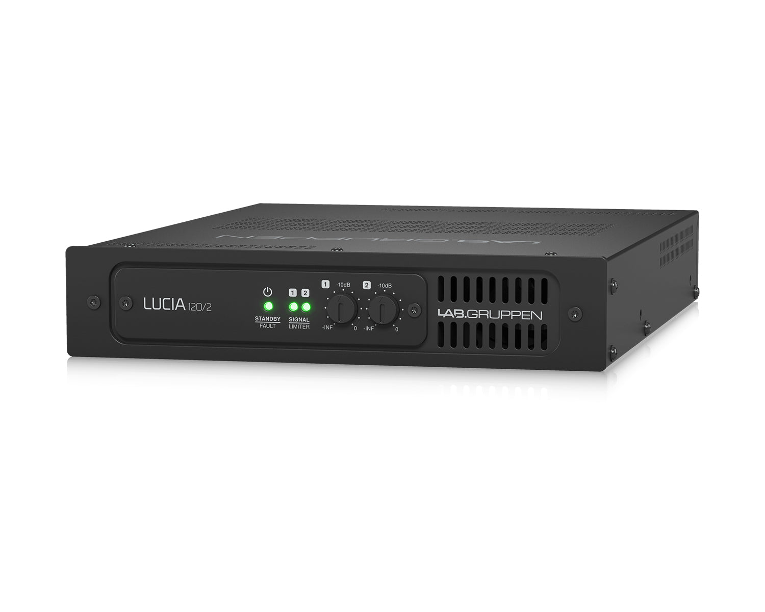 LABL1202M - Lab Gruppen LUCIA 120 or 2M 2 Channel Compact Matrix Amplifier 2x60W and DSP Image 4