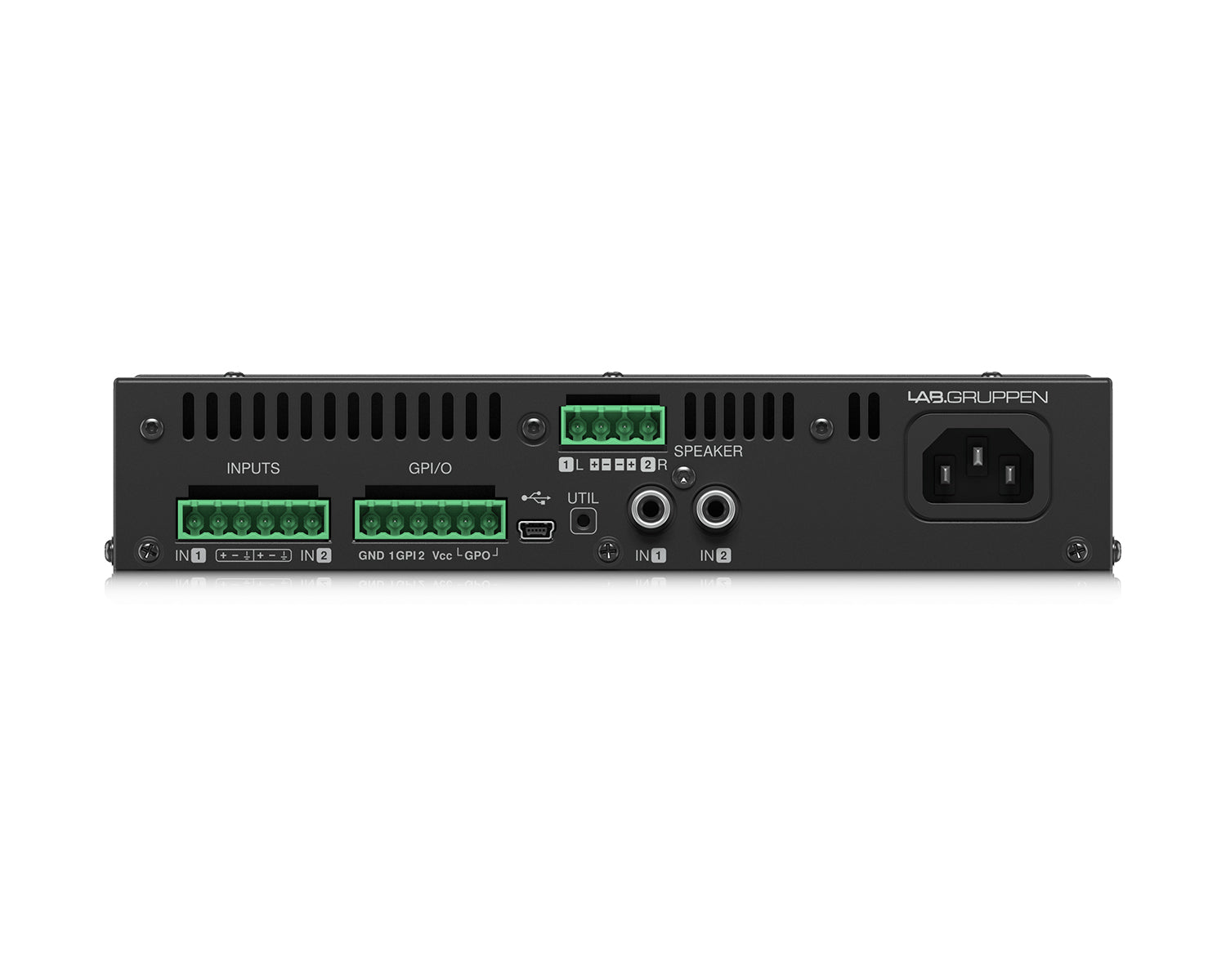 LABL1202M - Lab Gruppen LUCIA 120 or 2M 2 Channel Compact Matrix Amplifier 2x60W and DSP Image 5