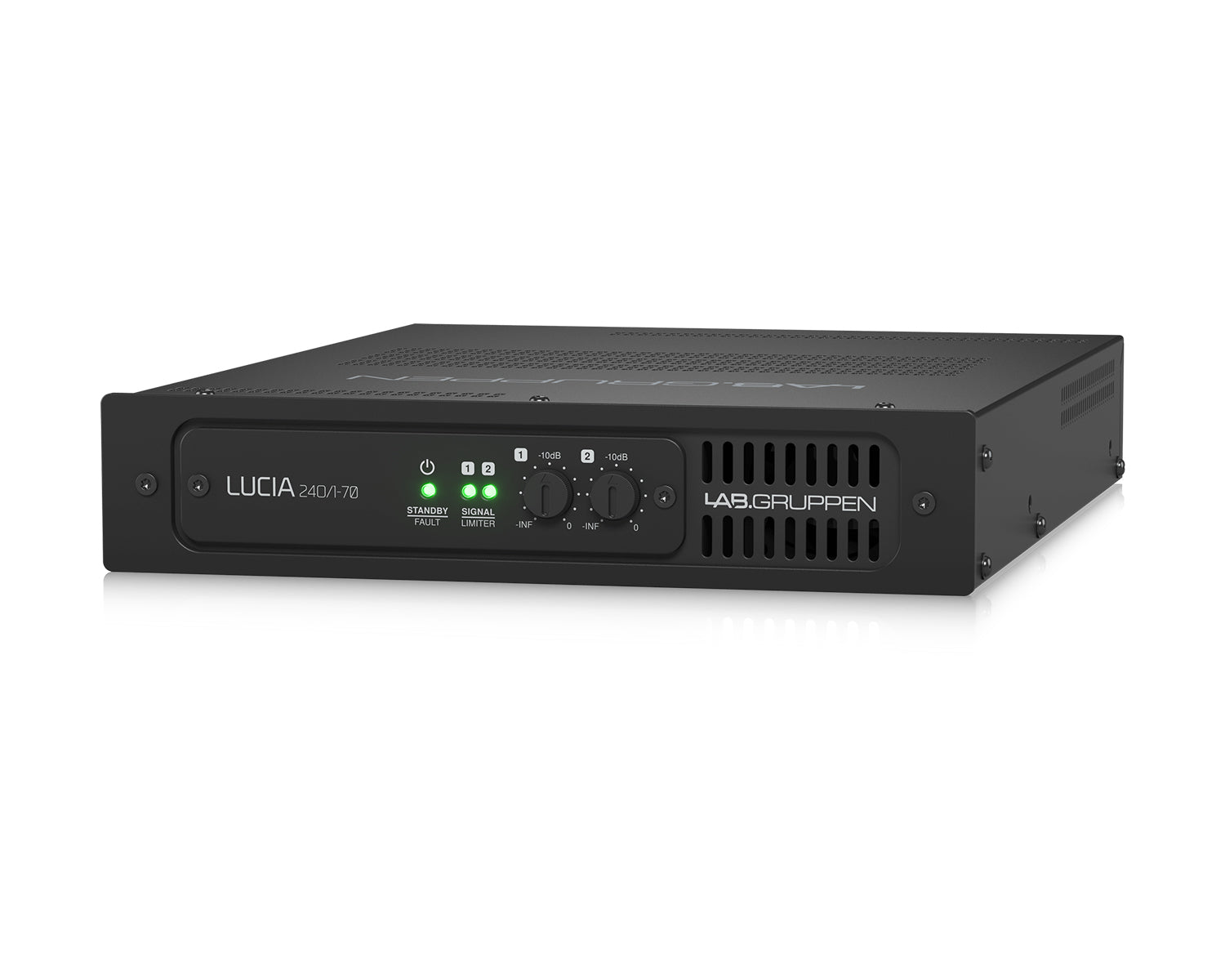 LABL240170 - Lab Gruppen LUCIA 240 or 1 70 1 Channel Compact Amplifier 1x240W and DSP Image 4