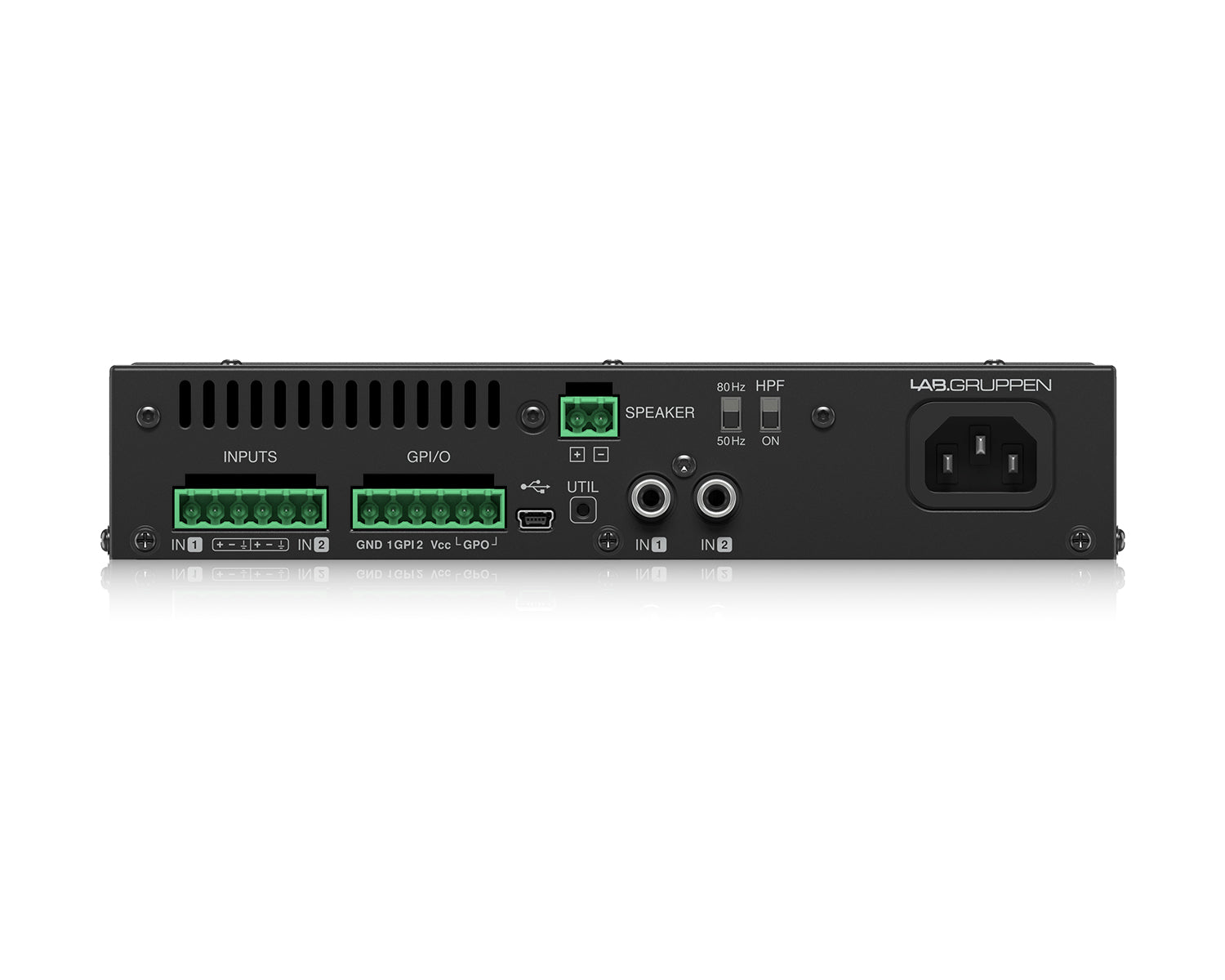 LABL240170 - Lab Gruppen LUCIA 240 or 1 70 1 Channel Compact Amplifier 1x240W and DSP Image 5