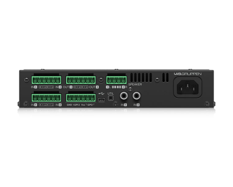 LABL2402M - Lab Gruppen LUCIA 240 or 2M 2 Channel Compact Matrix Amplifier 2x120W and DSP Image 4