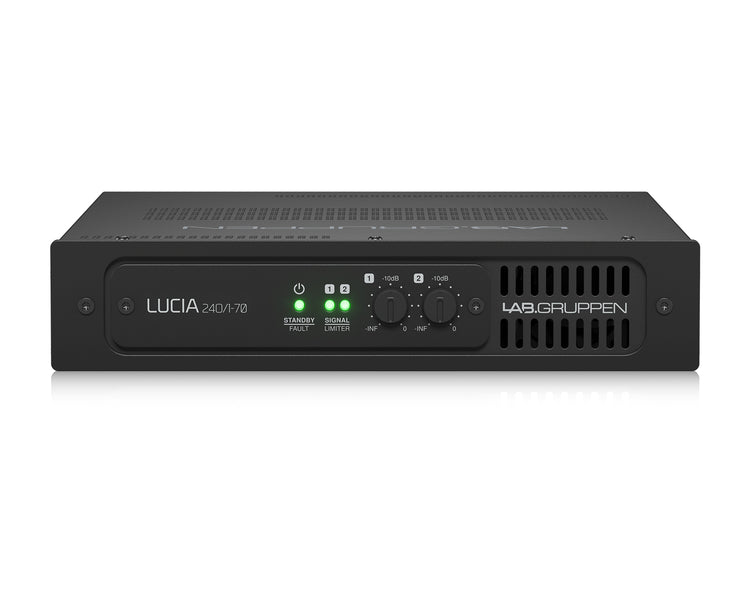 LABL60170 - Lab Gruppen LUCIA 60 or 1 70 1 Channel Compact Amplifier 1x60W and DSP Image 1