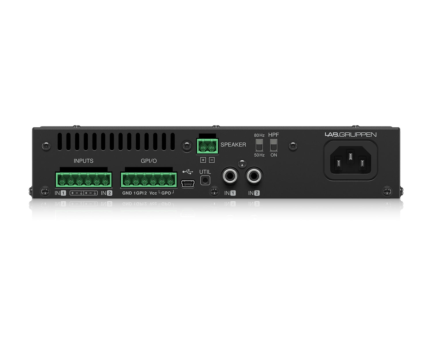 LABL60170 - Lab Gruppen LUCIA 60 or 1 70 1 Channel Compact Amplifier 1x60W and DSP Image 4