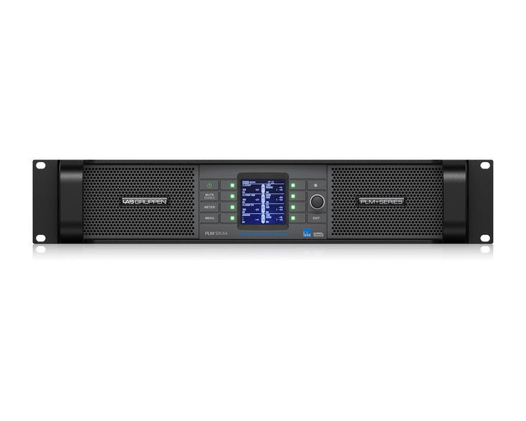 LABPLM120K44B - Lab Gruppen PLM and 12K44 BP Power Amp 4X3000W Binding Out or DSP and Dante 2U  Image 2