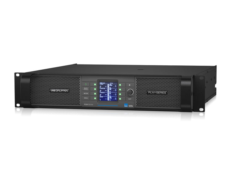 LABPLM120K44B - Lab Gruppen PLM and 12K44 BP Power Amp 4X3000W Binding Out or DSP and Dante 2U  Image 4