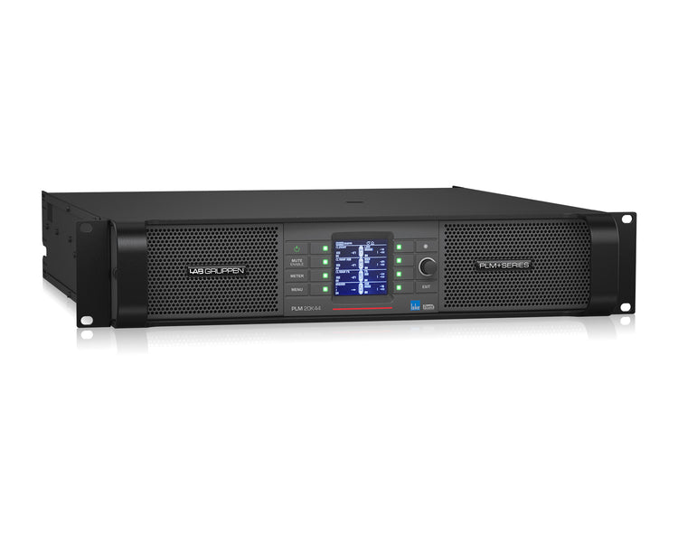 LABPLM20K44B - Lab Gruppen PLM and 20K44 BP Power Amp 4X5000W Binding Out or DSP and Dante 2U  Image 4