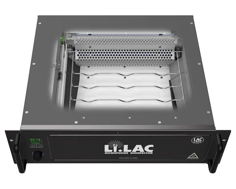 LACLILACMDED - Li.LAC *EX DEMO* Li.LAC Ultraviolet Microphone Disinfector (UV C) 3U Image 5