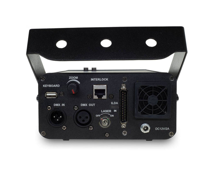 LASCS500RGBKT - Laserworld CS 500RGB KeyTEX 500mW Text and Pattern Projection Laser ILDA Image 5