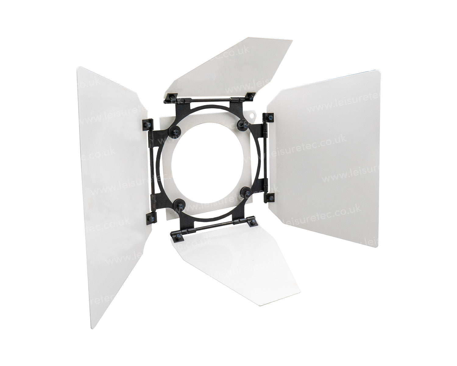 LDRCETBDW - LDR 4 Leaf Barn Door 15cm or 6inch for Centra LED Lanterns White Image 1