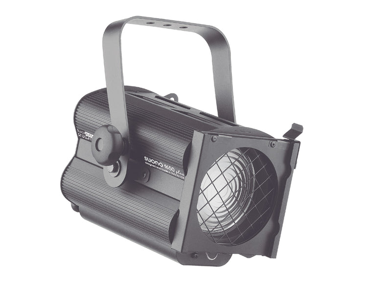 LDRSF650PFB - LDR Suono f650 BLACK Fresnel Lantern Excluding Lamp (T26 or T27) 7 60degree Image 1
