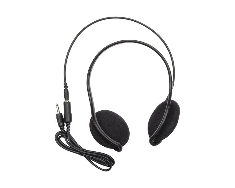LISLA403 - Listen Technologies LA 403 Universal Behind the Head Stereo Headphones Male 3.5mm TRS Image 2