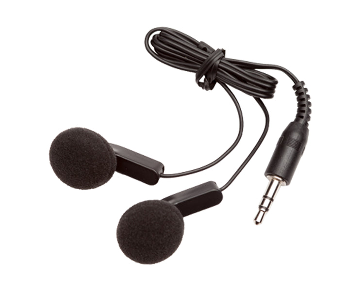 LISLA405 - Listen Technologies LA 405 Universal Stereo Ear Buds Male 3.5mm TRS Image 1