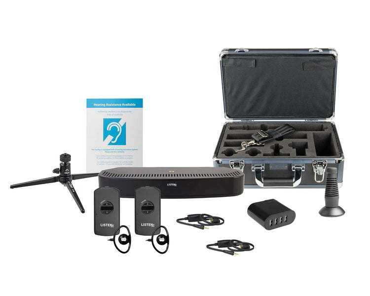 LISLS8802 - Listen Technologies LS88 Portable ListenIR IDSP Pre Configured Package System Image 1