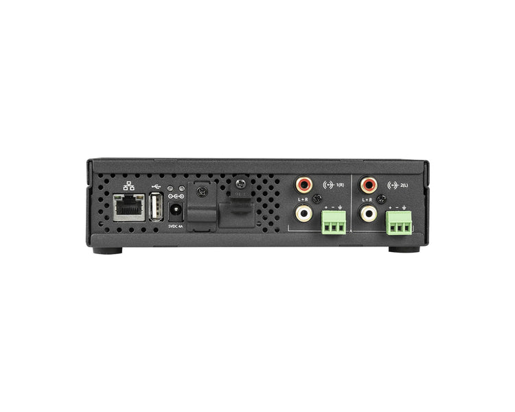 LISLW11002 - Listen Technologies LW 110 02 ListenWIFI 2 Channel Wi Fi Audio Server 1U Half Rack Image 2