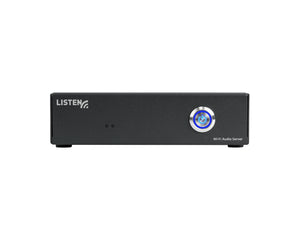 LISLW16002D - Listen Technologies LW 160 02 D ListenWIFI 2 Channel Wi Fi Audio Server w or Dante 1 or 2U Image 1