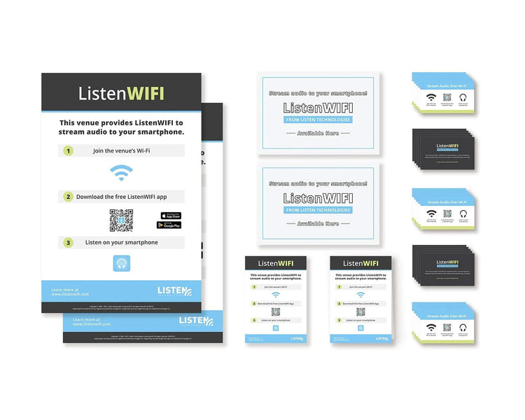 LISLW203 - Listen Technologies LW 203 ListenWIFI Venue Awareness Kit Image 1