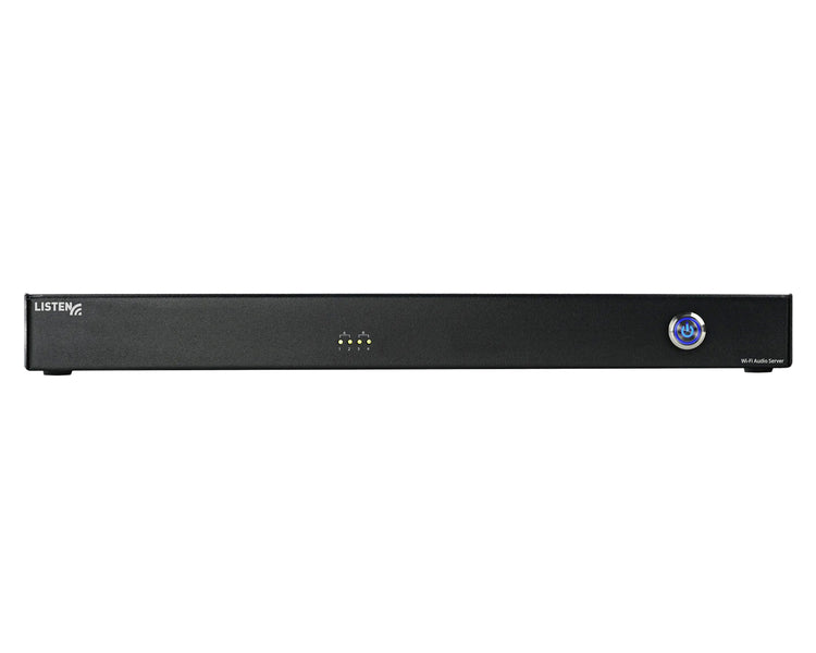 LISLW2100402 - Listen Technologies LW 210 04 ListenWIFI 4 Channel Wi Fi Audio Server 1U Image 1