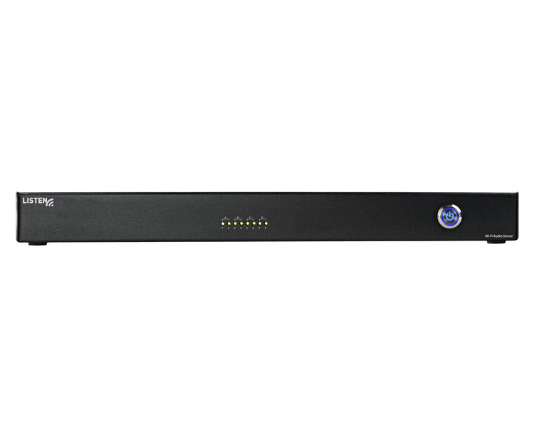 LISLW2100802 - Listen Technologies LW 210 08 ListenWIFI 8 Channel Wi Fi Audio Server 1U Image 1