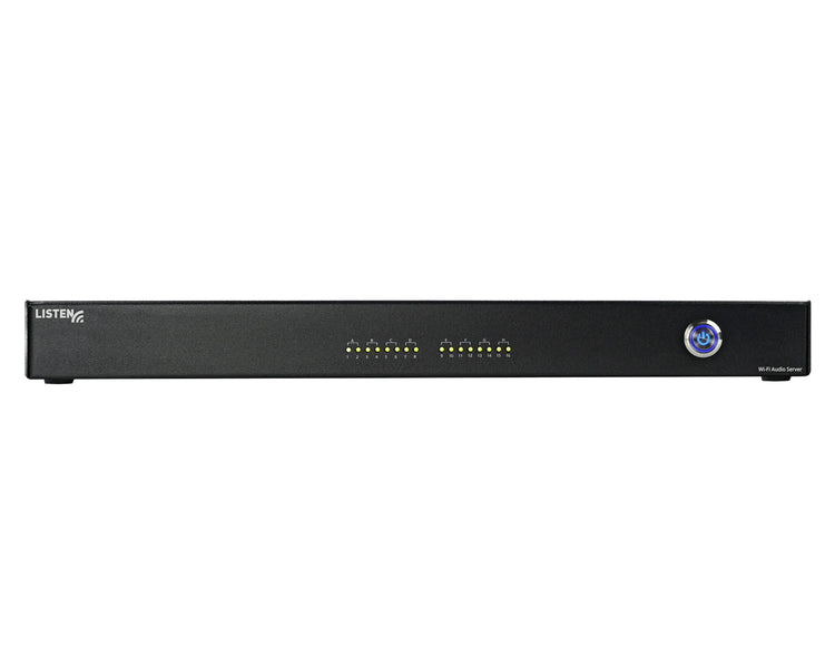 LISLW2101602 - Listen Technologies LW 210 16 ListenWIFI 16 Channel Wi Fi Audio Server 1U Image 1