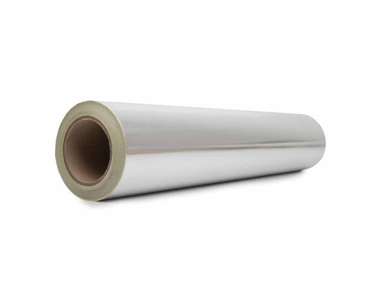 LMKAF60045 - Le Mark Silver Aluminium Self Adhesive Foil 600mm x 50m Image 1